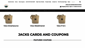 What Jackscardsandcoupons.com website looked like in 2020 (3 years ago)