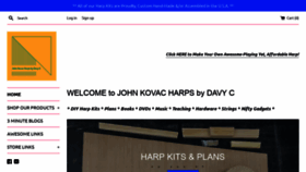 What Johnkovac.com website looked like in 2020 (3 years ago)