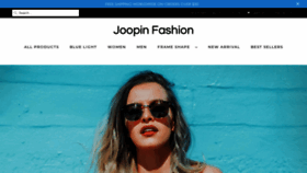 What Joopinfashion.com website looked like in 2020 (5 years ago)