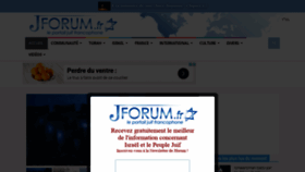 What Jforum.fr website looked like in 2020 (3 years ago)