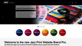 What Jazzprint.co.nz website looked like in 2020 (3 years ago)