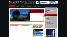 What Jablonec-krkonose.cz website looked like in 2020 (3 years ago)
