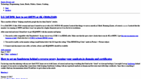 What Juanjoalvarez.net website looked like in 2020 (3 years ago)