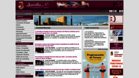 What Jumilla.org website looked like in 2020 (3 years ago)