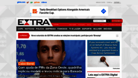 What Jornalextraonline.com.br website looked like in 2020 (3 years ago)