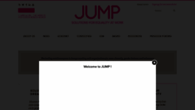 What Jump.eu.com website looked like in 2020 (3 years ago)
