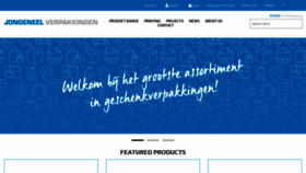 What Jongeneelverpakking.nl website looked like in 2020 (3 years ago)