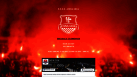 What Jednaodra.pl website looked like in 2020 (3 years ago)