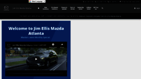 What Jimellismazdaatlanta.com website looked like in 2020 (3 years ago)