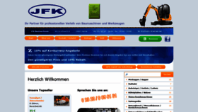 What Jfk-verleih.de website looked like in 2020 (3 years ago)