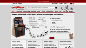 What Jukebox-world.de website looked like in 2020 (3 years ago)