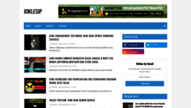 What Joklesip.com website looked like in 2020 (3 years ago)