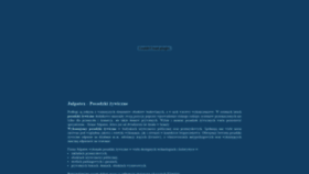 What Julpatex.pl website looked like in 2020 (3 years ago)
