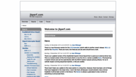 What Jbperf.com website looked like in 2020 (3 years ago)