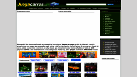 What Juegacarros.com website looked like in 2020 (3 years ago)