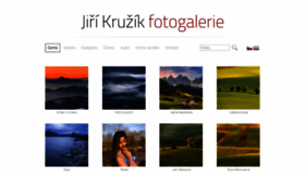 What Jirikruzik.com website looked like in 2020 (3 years ago)