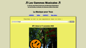 What Jeanpierrepoulin.com website looked like in 2020 (3 years ago)