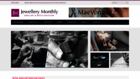What Jewellerymonthly.com website looked like in 2020 (3 years ago)