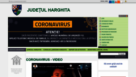 What Judetulharghita.ro website looked like in 2020 (3 years ago)