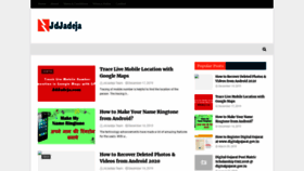 What Jdjadeja.com website looked like in 2020 (3 years ago)