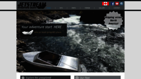 What Jetstreamboats.com website looked like in 2020 (3 years ago)