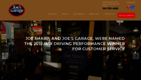 What Joesgaragenlr.com website looked like in 2020 (3 years ago)