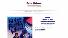 What Juliehalpern.com website looked like in 2020 (3 years ago)