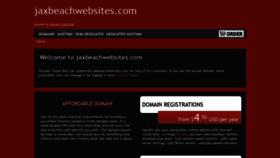 What Jaxbeachwebsites.com website looked like in 2020 (3 years ago)
