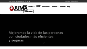 What Juma.es website looked like in 2020 (3 years ago)