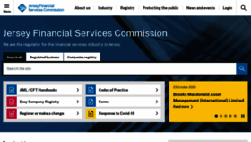 What Jerseyfsc.org website looked like in 2020 (4 years ago)