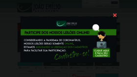 What Joaoemilio.com.br website looked like in 2020 (3 years ago)