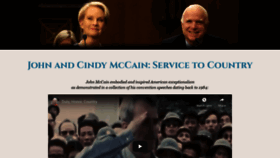 What Johnmccain.com website looked like in 2020 (3 years ago)
