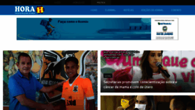What Jornalhorah.com.br website looked like in 2020 (3 years ago)