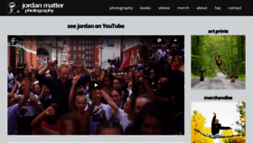 What Jordanmatter.com website looked like in 2020 (3 years ago)