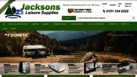 What Jacksonsleisure.com website looked like in 2020 (4 years ago)