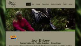 What Joanembery.com website looked like in 2020 (3 years ago)