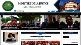 What Justice.mg website looked like in 2020 (3 years ago)