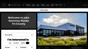 What Jakesweeneymazda.com website looked like in 2020 (3 years ago)
