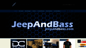 What Jeepandbass.com website looked like in 2020 (3 years ago)