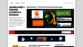 What Jdownloader2premium.com website looked like in 2020 (3 years ago)