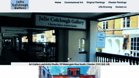 What Juliecolclough.com website looked like in 2020 (3 years ago)