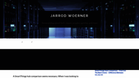 What Jarrodwoerner.com website looked like in 2020 (3 years ago)