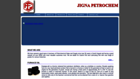 What Jignapetrochem.com website looked like in 2020 (3 years ago)