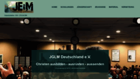What Jglm.de website looked like in 2020 (3 years ago)