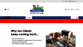 What Jagmedia.co.za website looked like in 2020 (3 years ago)