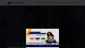 What Jetwaybroadband.com website looked like in 2020 (3 years ago)