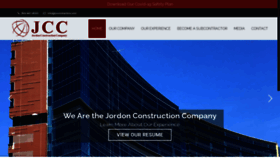 What Jordoncompanies.com website looked like in 2020 (3 years ago)