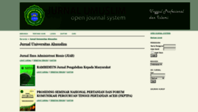 What Jurnal.umuslim.ac.id website looked like in 2020 (3 years ago)