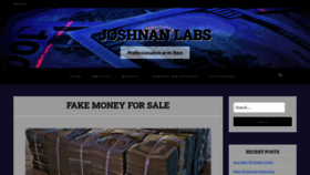 What Joshnanlabs.com website looked like in 2020 (3 years ago)