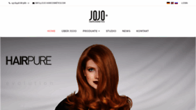 What Jojo-haircosmetics.com website looked like in 2020 (3 years ago)